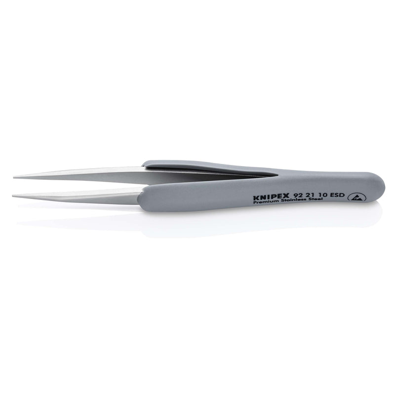 Knipex - Pinzette Präzisionspinzette 92 21 10 ESD − 1 Stück