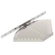 OBO Bettermann - Bogen für Kabelrinne Bogen, winkelverstellbar RB W 650 A4 60x500 rostfrei