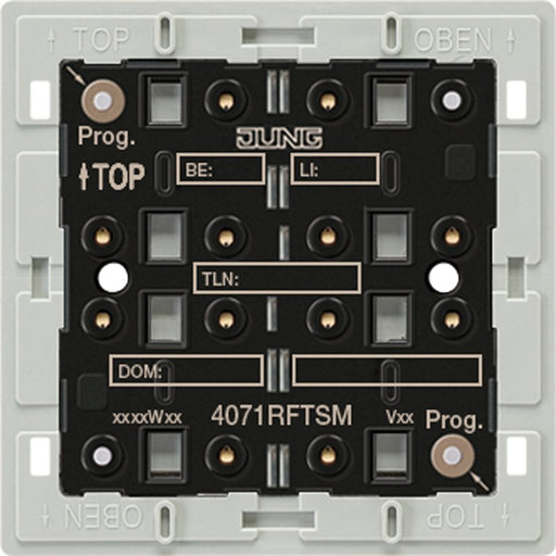 Jung - Bussystem-Tastsensor KNX Funk-Tastsensor-Modul 4071 RF TSM Adapterrahmen 1-fach − 1 Stück