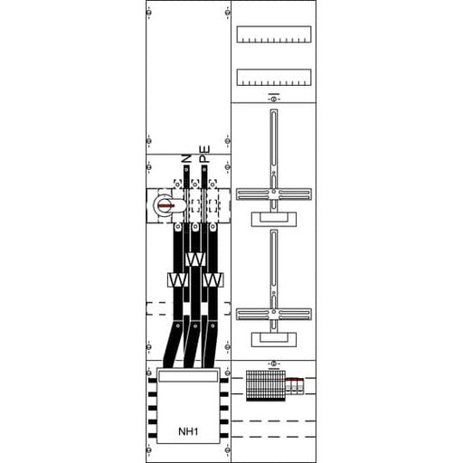Striebel&John - Zählerfeld Mess-u.Wandlerfeld KA4209 komplett BH5
