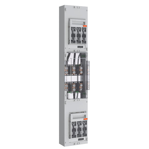 ABN - Verteilerfeld für Installationsverteiler Wandlerfeld 200A BH9 5p ABNPW109F0052 NAR 40mm SaS Zu=NH1
