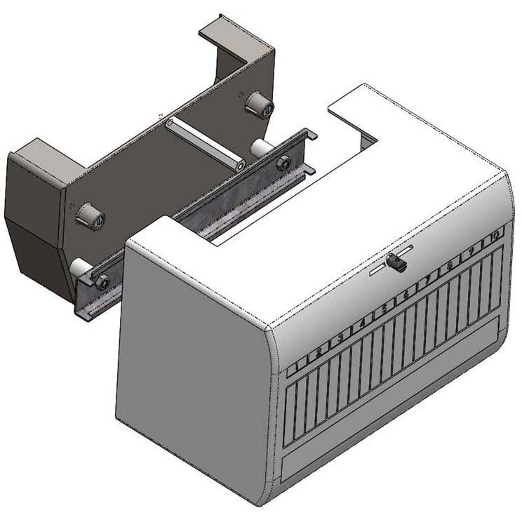 ABN - Elektrizitätszähler BKE Aufsatz BKE-AZ001-G