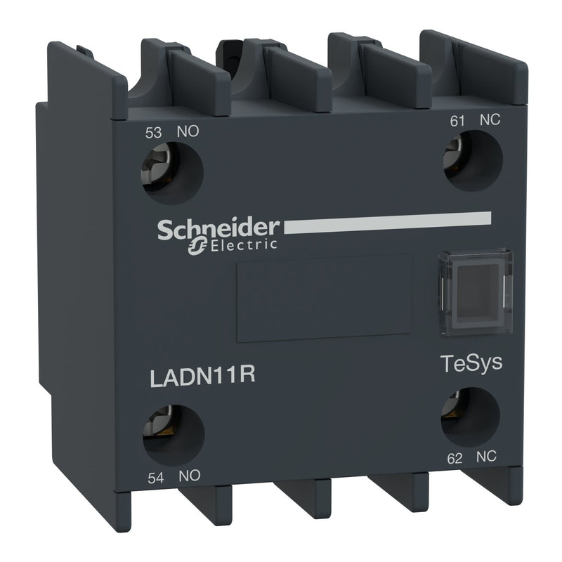 Schneider Electric - Hilfsschalterblock Hilfskontaktblock TeSys LADN11R Deca 1NO+1NC