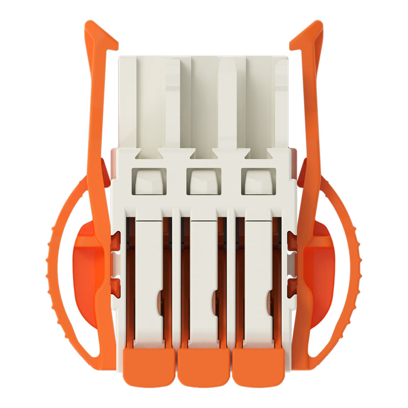 WAGO - Kabelsteckverbinder für Leiterplattensteckverbinder Federleiste 1-Leiter Hebel 2721-1103/037-000 Push-in Cage Clamp − 100 Stück