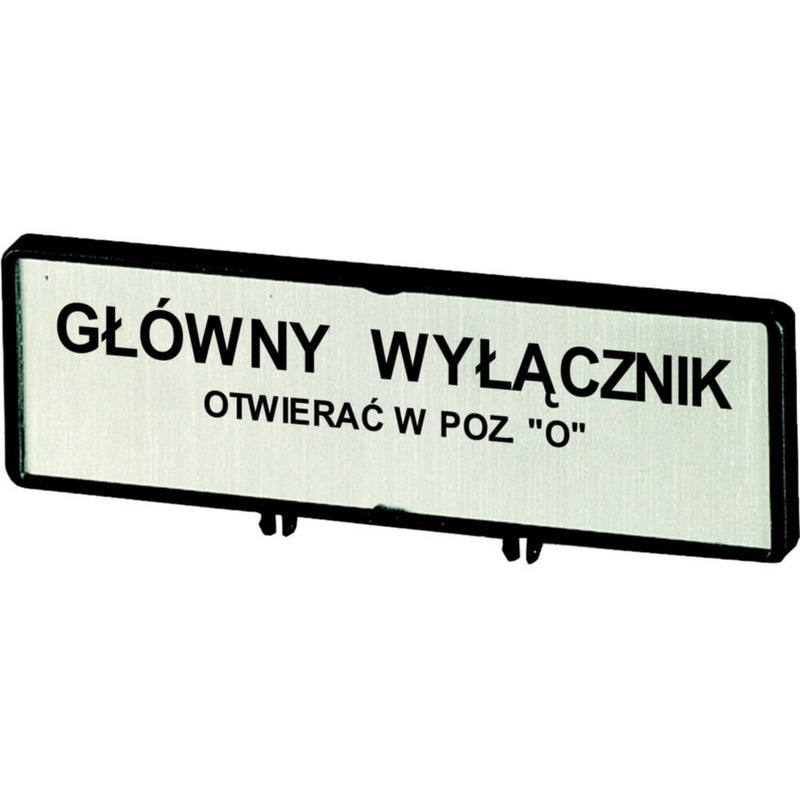 Eaton - Zubehör/Ersatzteile für Niederspannungs-Schalttechnik Träger mit Schild ZFS71-P3 T5 T5B P3 88x27mm