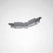 Trilux - Elektrisches Zubehör/Ersatzteile für Leuchten Gelenkverbinder Gelenk-Verb #5857300 silbergrau