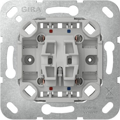 Gira - Installationsschalter Wippschalter 381200 Aus 2-p o.Kr. Eins