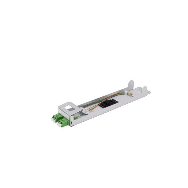 Telegärtner - Kommunikationsanschlussdose LWL Industrie FTB 4LC 100022318 mit 2x LC/APC-Duplex