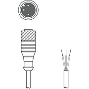 Leuze - Konfektioniertes Sensor-Aktor-Kabel Anschlussleitung KD U-M12-3A-V1-200