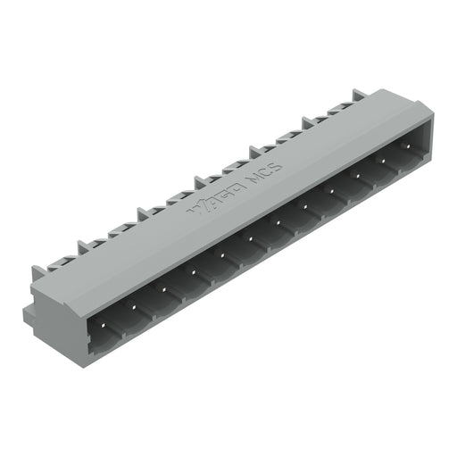 WAGO - Leiterplattensteckverbinder THT-Stiftleiste Lötstift 231-442/001-000 1,0x1,0,abgew.,gr − 100 Stück