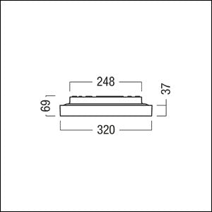 Zumtobel Group - Decken-/Wandleuchte LED-Wand-u.Deckenleuchte LANOSS1400 #42942383 930