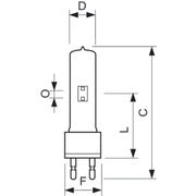 Philips Lighting - Studio-, Projektions- und Fotolampe Studiolampe MSR 575 HR 1CT/4