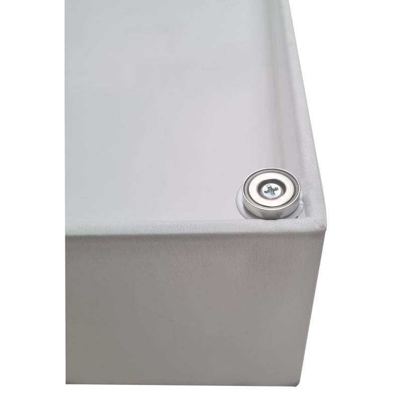 Megatron - Leuchtenschirm f.LED-Panel MT10002.54241 Weizengelb, H 127mm