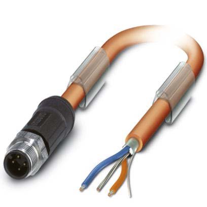 Phoenix Contact - Konfektioniertes Sensor-Aktor-Kabel Bussystem-Kabel SAC-4P-M12MS#1431199