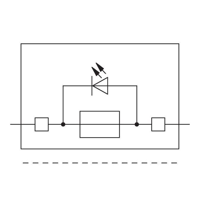 WAGO - Sicherungs-Reihenklemme Sicherungsklemme 2002-1811/1000-836 4-Leiter gr − 50 Stück