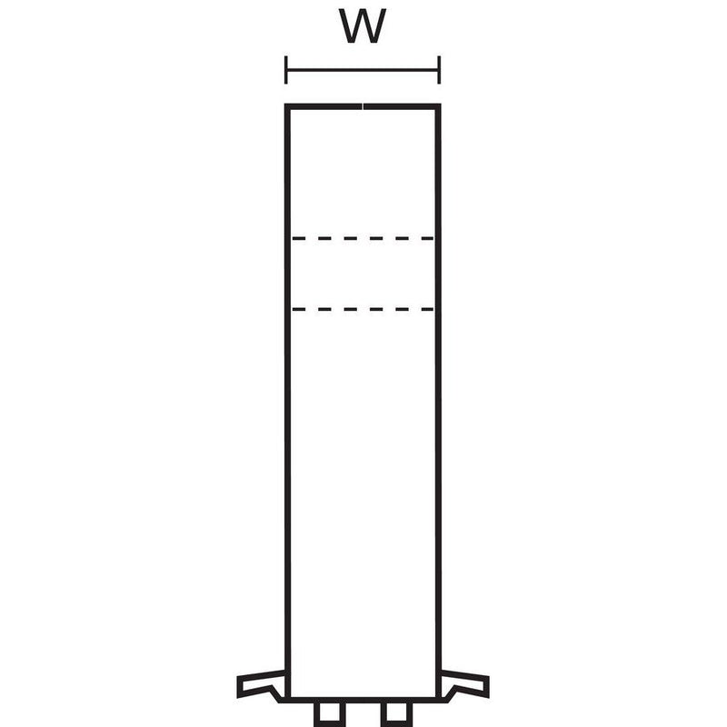 HellermannTyton - Halteklammer für Verdrahtungskanal Drahthalteklammer HTWD-BWR-150X100 − 5 Stück