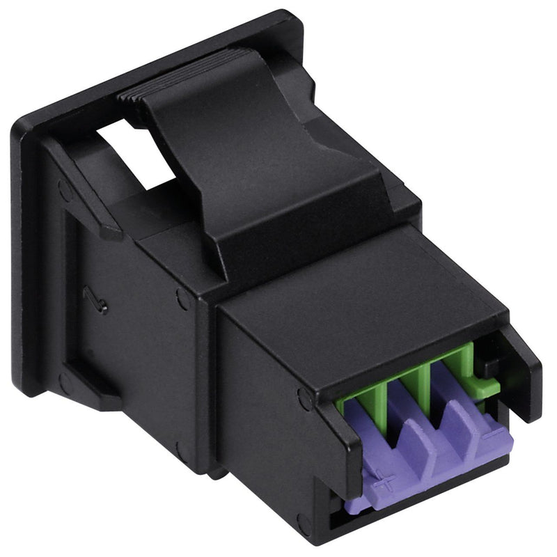 WAGO - Geräteanschluss für steckbare Gebäudeinstallation Snap-In-Stecker 893-2012 2-polig,Kod. E,grün − 50 Stück