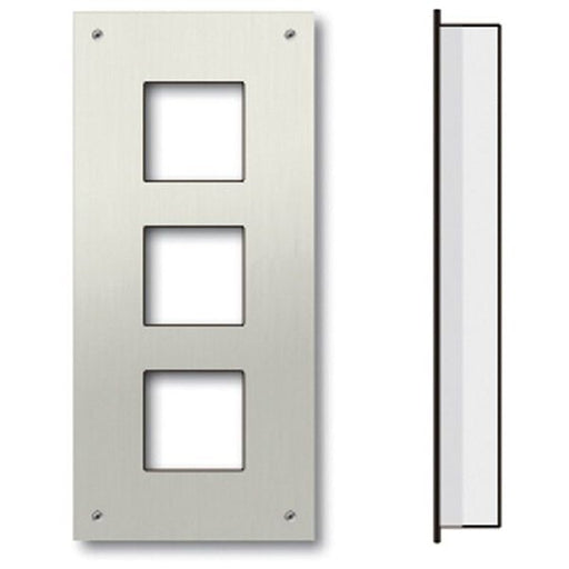TCS Tür Control - Montageelement für Türstation Frontplatte UP ZAU2003-0030 für 3 AMI-Module