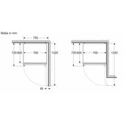 Bosch - Kühl-/Gefrierkombination Kühl/Gefrierkombi KGN49AIBT Serie 6