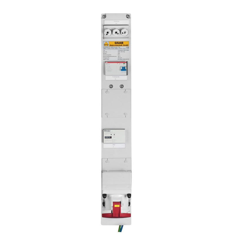 GSAB Elektrotechnik - CEE-Steckdosen-Kombination (IEC 60309) Systemleiste Sammelsch. 99.00.063-Zdig 185mm, CEE63