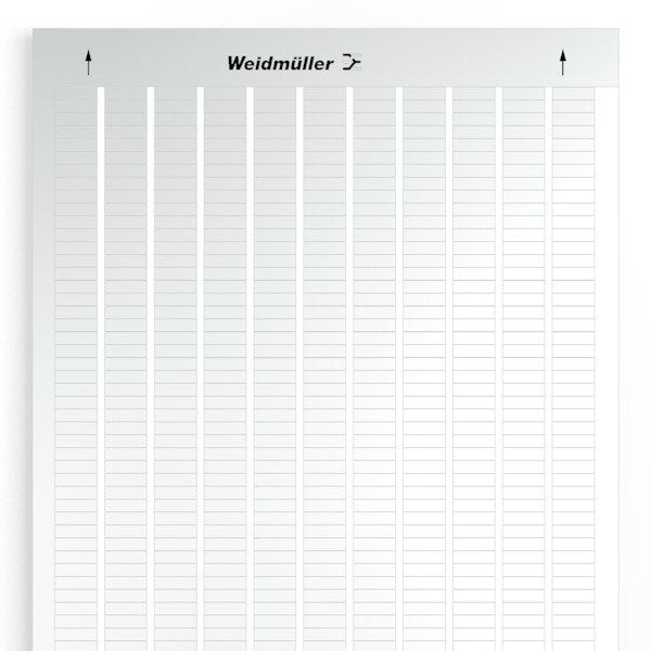 Weidmüller - Kennzeichnungsmaterial Gerätemarkierer LM MT300 15X4,63 SI − 10 Stück