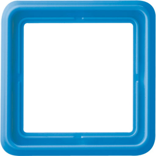 Jung - Abdeckrahmen Rahmen 1-fach bl CD 581 GL BL waage/senkrecht