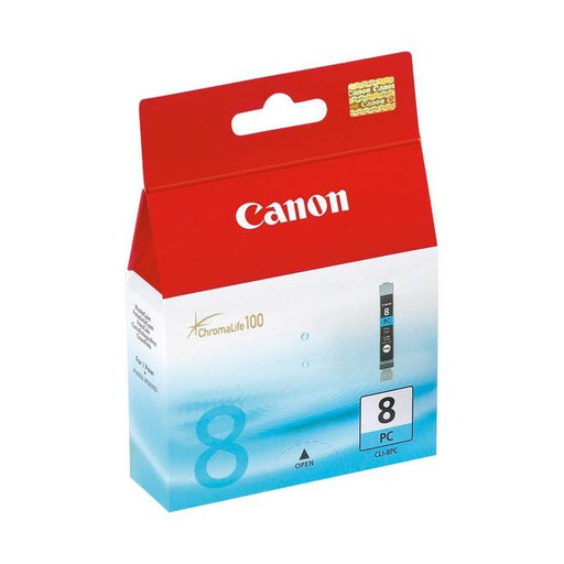 Canon - Verbrauchsmaterial für Telefax/Drucker/MFC Tintenpatrone CLI-8PC 13ml cyan,Photo