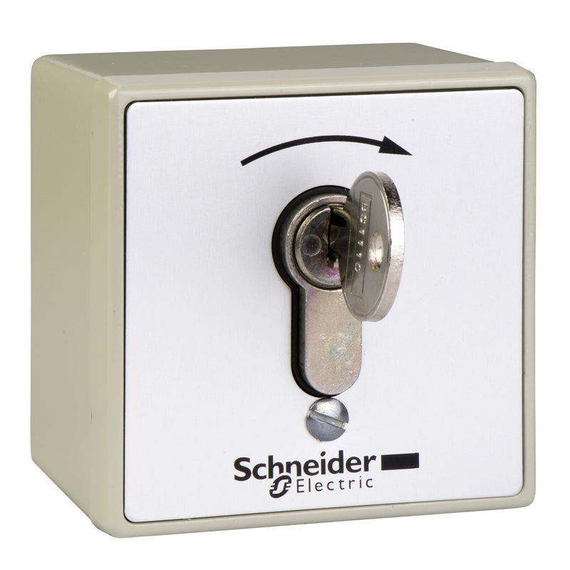 Schneider Electric - Befehls- und Meldegeräte-Kombination im Gehäuse Gehäuse Mit Profilhalbzyli XAPS11221NZ Nder 2St