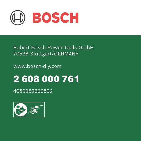 Bosch - Systemzubehör für Schleifen/Polieren (Akku/elektrisch/Druckluft) Schutzkombinationshaube 2608000761 zum Schneiden