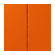 Jung - Abdeckung/Bedienelement für Installationsschalterprogramme Tastensatz 2fach LC 402 TSA 260 orange vif