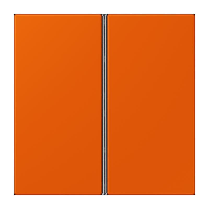 Jung - Abdeckung/Bedienelement für Installationsschalterprogramme Tastensatz 2fach LC 402 TSA 260 orange vif