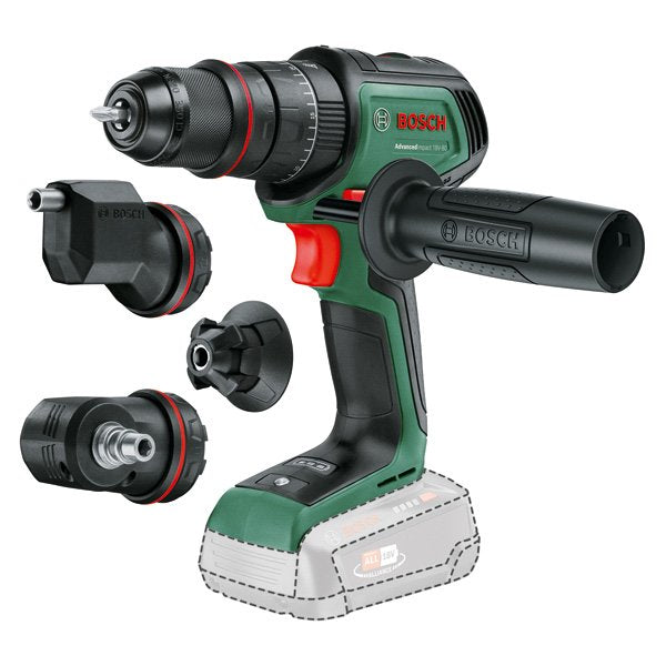 Bosch - Schlagbohrmaschine (Akku) Akku-Schlagbohrmaschine, 06039E2103 Aufsätze