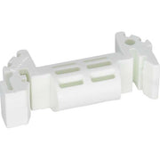 CobiNet - Tragschienenadapter Montageadapter Profil/Hut 102011 LSA-Modul auf TS35 − 10 Stück