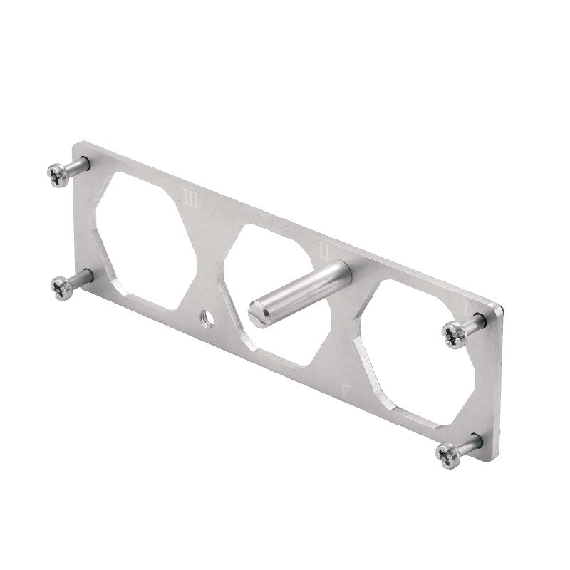 Weidmüller - Zubehör/Ersatzteile für Industriesteckverbinder Montagerahmen Baureihe: HDC 24B H#1103720000 HighPower Baugr. 8  − 1 Stück