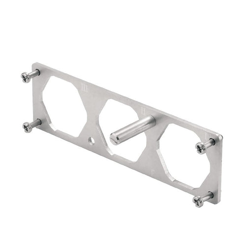 Weidmüller - Zubehör/Ersatzteile für Industriesteckverbinder Montagerahmen Baureihe: HDC 24B H#1103720000 HighPower Baugr. 8  − 1 Stück