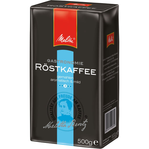 Melitta Prof. Coffee - Getränk Gastronomie Röstkaffee 606 (500g) aromatisch mild − 12 Packung