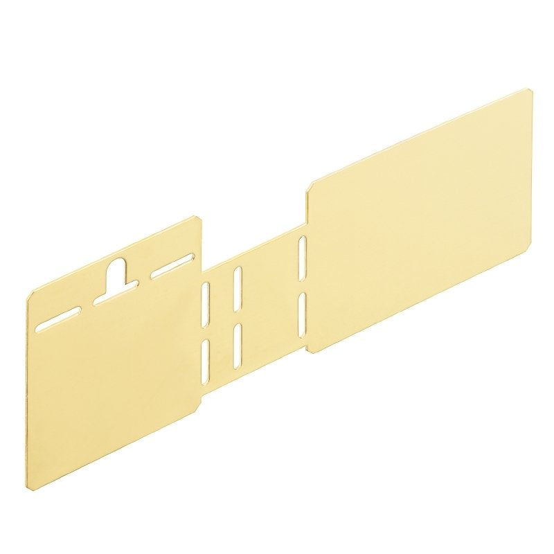 Weidmüller - Komponente für Erdung/Potentialausgleich (Schaltschrank) Erdungsplatte KLIPPON COPL 404012 85,5mm, Messing − 5 Stück
