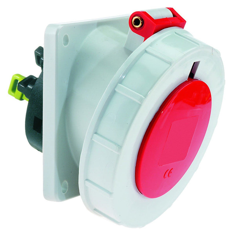 Bals Elektrotech - CEE-Anbausteckdose (IEC 60309) Anbausteckdose geneigt 32A 12928 5p 400V 6h IP67