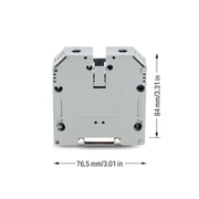 WAGO - Durchgangs-Reihenklemme 2-Leiter-Durchgangsklemme 883-7001 70mm² − 1 Stück