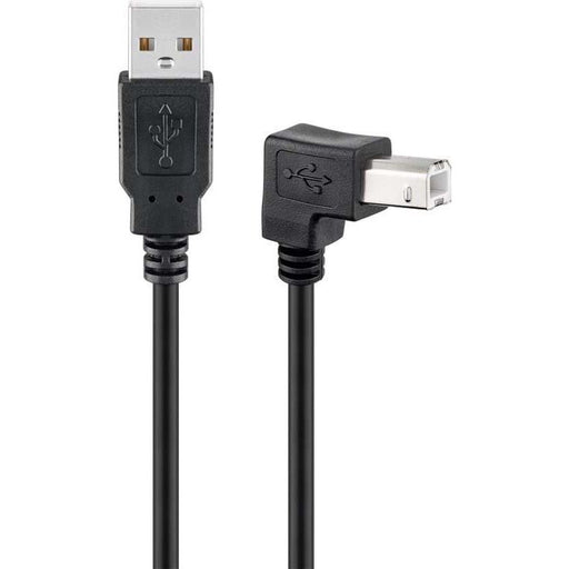 Goobay - PC-Kabel USB 2.0 Hi-Speed Kabel 93016 0,5m,sw,A/B,St/St