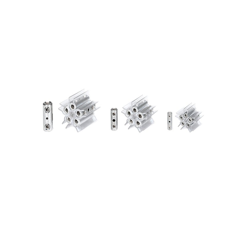 HellermannTyton - Verbinder zum Schrauben Verbinderblock SV3-PC-CL SV3