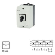 Eaton - Lastschalter Polumschalter T3-3-8451/I2 I(G)