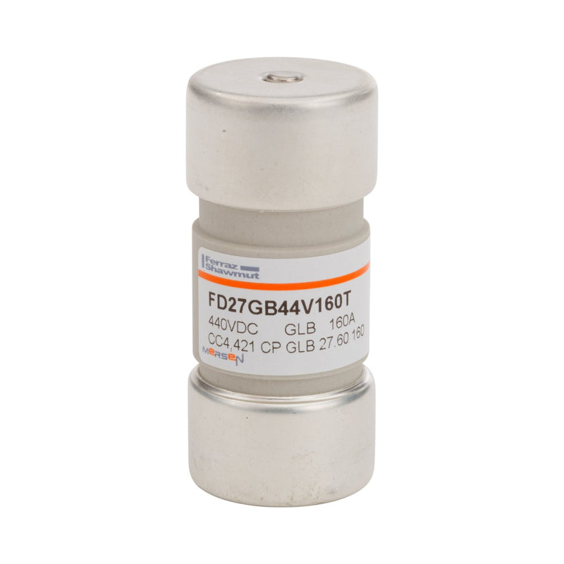 Mersen - Zylindrische Sicherung Sicherungseinsatz zylindr. FD27GB44V160T gR 27x60 160A − 10 Stück
