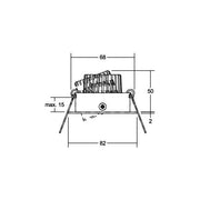 Brumberg Leuchten - Downlight/Strahler/Flutlicht LED-Einbaustrahler 230V 39147223