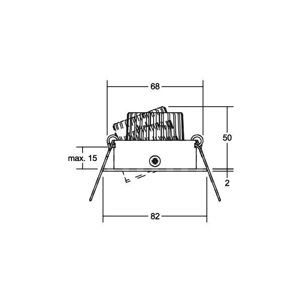 Brumberg Leuchten - Downlight/Strahler/Flutlicht LED-Einbaustrahler 230V 39147223