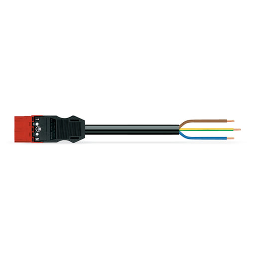 WAGO - Konfektionierte Leitung für steckbare Gebäudeinstallation konfekt. Anschlussleitung 771-9973/216-101 Eca,Stecker