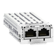 Schneider Electric - Zubehör/Ersatzteile für Frequenzregler Kommunikationsmodul VW3A3721 Ethernet/IPModbusTCP