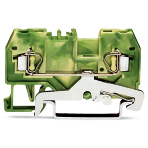 WAGO - Schutzleiter-Reihenklemme Schutzleiterklemme 280-907 gn/ge 0,08-2,5qmm
