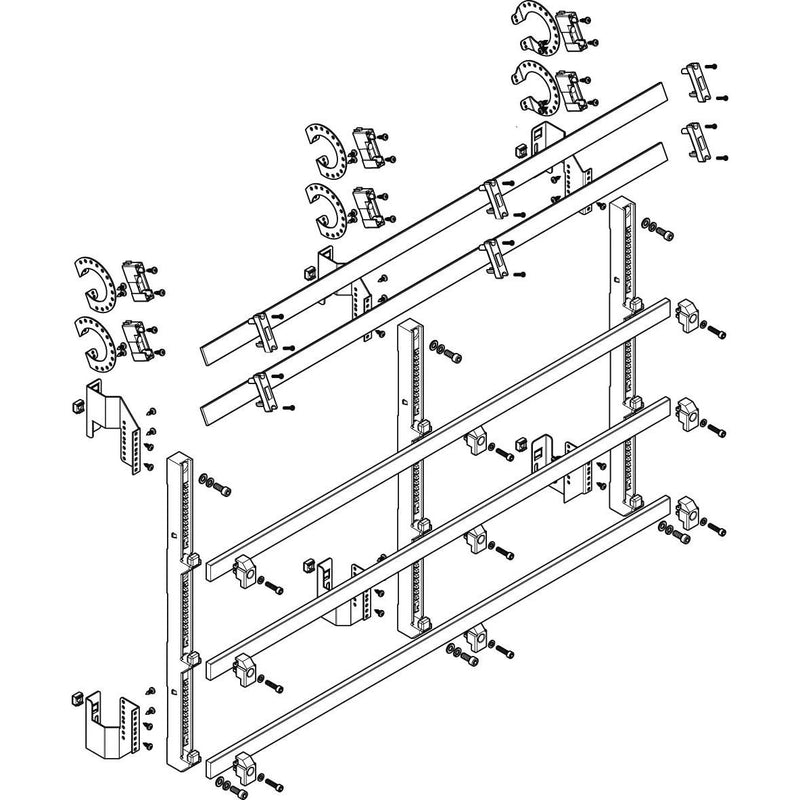 ABN - Verteilerfeld für Installationsverteiler Sammelschienen-Modul MTSC47965 tief 4FB/7RE