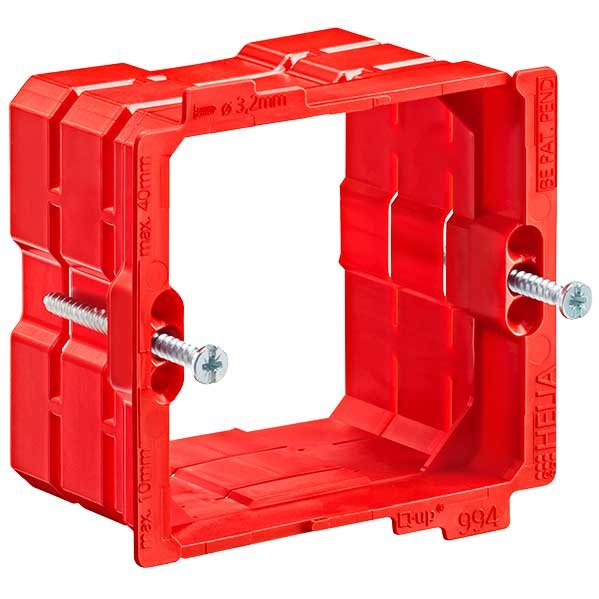 Kaiser - Zubehör/Ersatzteile für Dose/Gehäuse für Montage in der Wand/Decke Unterputz-Ausgleichsring 994 Q-range Q-up − 10 Stück